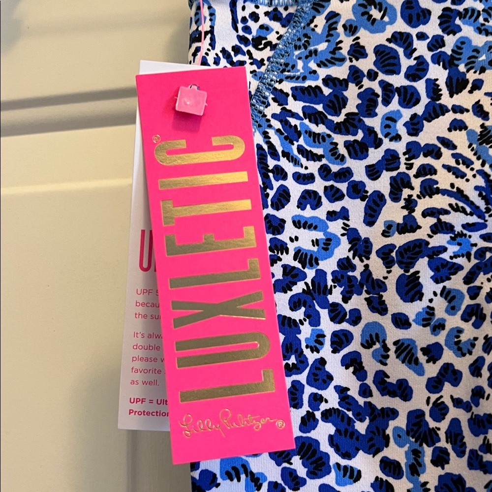 LILLY PULITZER Luxletic UPF 50 Childs XS 2-3 leggings - Picture 5 of 6